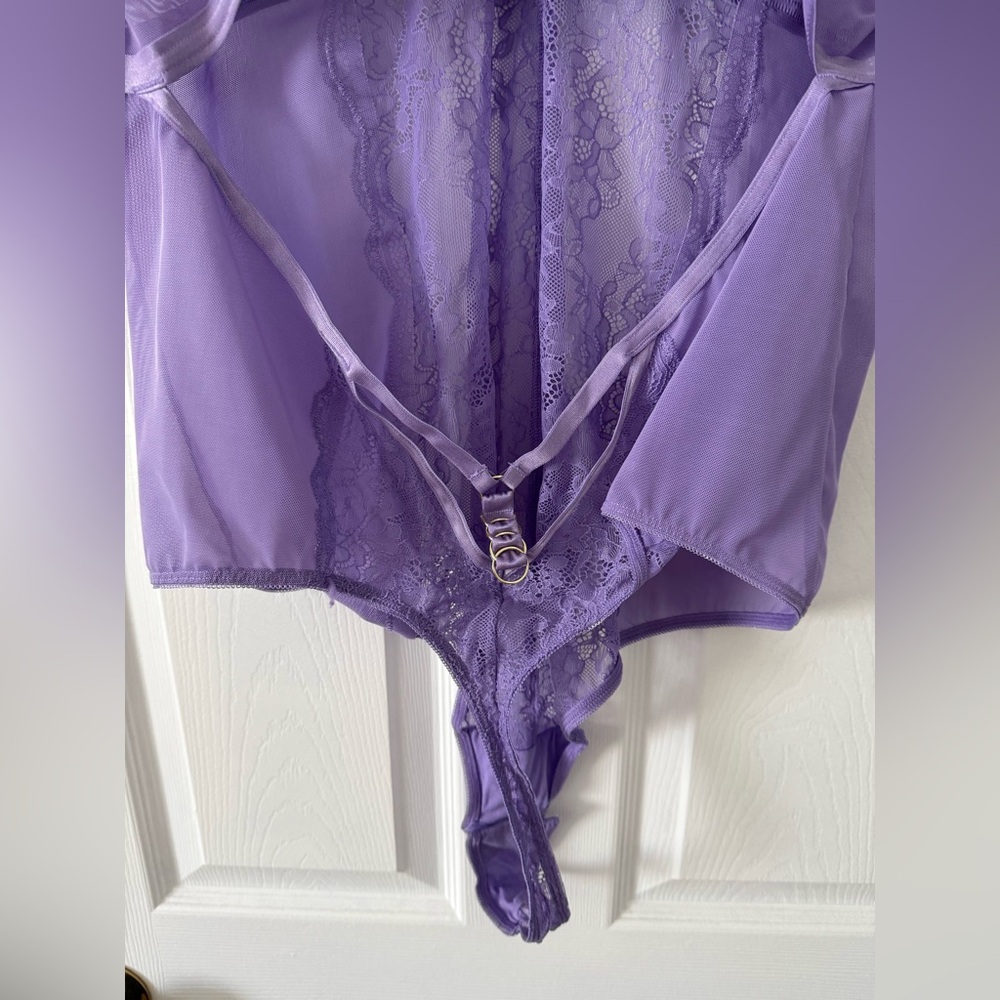 Torrid Curve 3x Lavender Bodysuit 💜 - Picture 7 of 9
